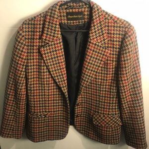 Vintage colorful blazer
